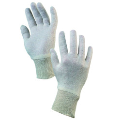 Textilní rukavice IPO, bílé